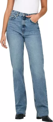 Xhinse për femra Only ONLRILEY LIFE EX HW STR DNM DOT353 NOOS 15315031, blu e çelët denim [Madhësia: W32 L34]
