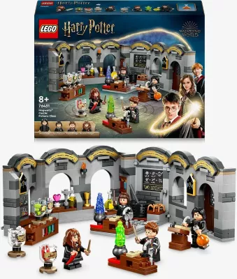 Set ndërtimi LEGO Harry Potter 76431, Kështjella Hogwarts, Klasa e Eliksirëve, multingjyrësh