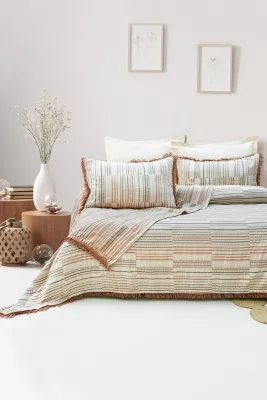 Set piké dopio L'essentiel, ngjyrë e kuqe tjegulle, Lia
