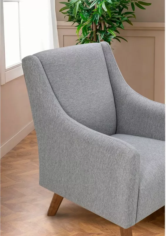 Karrige Wing Hera, Atelier del Sofa, ngjyrë gri