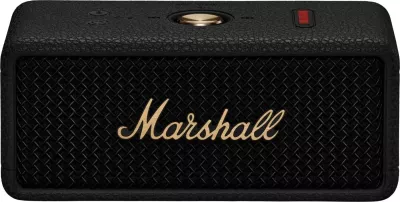 Altoparlant portativ Marshall Emberton III 32+ orë, Bluetooth 5.3, IP67, 360° sound, mikrofon, USB-C, i zi dhe bronz