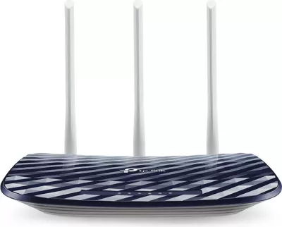 Router TP-Link Archer C20, 2.4/5GHz, 802.11b/g/n/a/ac, 300/433MBit, ngjyrë e kaltër