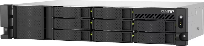 NAS server QNAP TS-855eU-8G, 2U, 8x2.5"/3.5" SATA, Intel Atom C5125, 8GB RAM, 2x2.5GbE, i zi