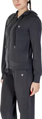 Duks me zinxhir për femra Guess Active OLYMPE Full Zip V4YQ06 KCAY2, i zi [Madhësia: XS]