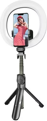 Selfie stick/tripod Puluz TBD0595696701A me dritë LED ring
