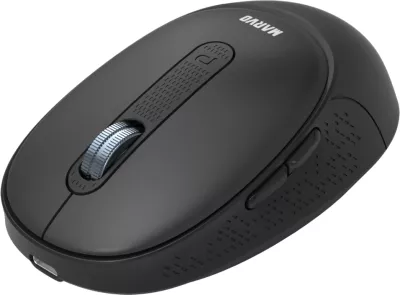 Maus Marvo WM111 wireless, Bluetooth/2.4G + USB, rechargeable, 800-3200 DPI, e zezë