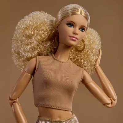 Kukull koleksioniste Barbie Basics, Mattel Signature Model 07 JJX26, Made to Move, me stendë dhe certifikatë, ngjyra neutrale