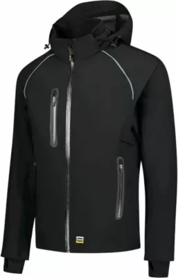 Jakne për meshkuj Tricorp Tech Shell, e zezë [Madhësia: 5XL]