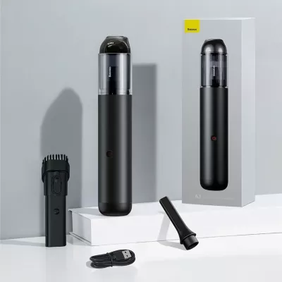 Fshesë me korrent pa kabllo Baseus A3, 135 W, 15000 Pa, USB-C, e zezë