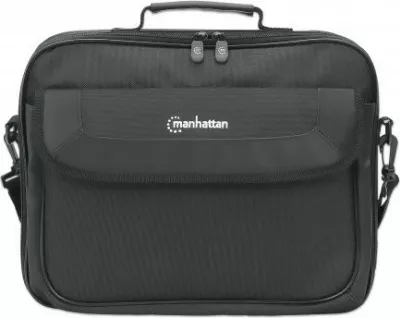 Çantë laptop MANHATTAN Cambridge Clamshell 14.1, e zezë