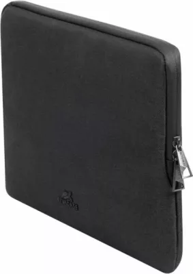 sleeve për laptop RivaCase 8114, deri 14 inç, RPET, e zezë
