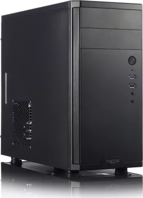 Kasë Fractal Design Core 1100, Mini Tower, micro ATX/Mini-ITX, e zezë