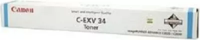 Toner Canon C-EXV 34 3783B002 rendiment 9,750–23,700 faqe, origjinal, cyan