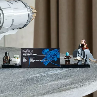 Set ndërtimi LEGO Star Wars The Razor Crest, 6187 pjesë, plastikë, shumëngjyrësh