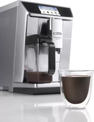 Aparat kafeje automatik DeLonghi PrimaDonna Elite ECAM 650.75.MS 1450W, argjend/zezë