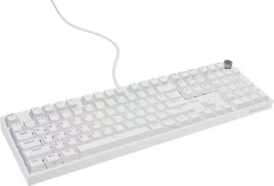 Tastierë mekanike Genesis Thor 404, Outemu Peach Silent, RGB, full-size, e bardhë
