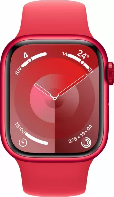 Smartwatch Apple Watch S9 Aluminium 41mm Cellular, rrip i kuq S/M