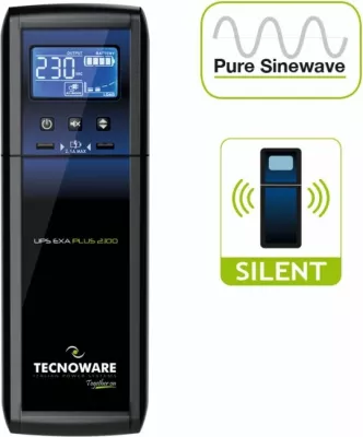 UPS Tecnoware EXA PLUS 2100 2100VA/1260W, 8x IEC C13, LCD, USB, e zezë