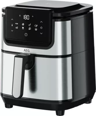 Furrë me ajër të nxehtë AEG AF6-1-4ST, 3.5 L, 1500 W, Inox, e zezë