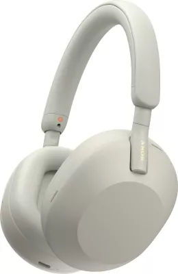 Kufje Sony WH-1000XM5, Bluetooth 5.2, Noise Cancelling, Hi-Res, Bardhë/Silver