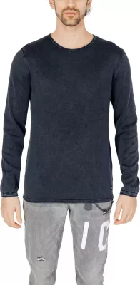 Xhemper për meshkuj Jack & Jones Jjeleo 12174001, blu e errët