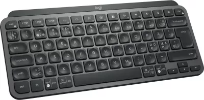 Tastierë Logitech MX Keys Mini for Business, kompakte, wireless, gri