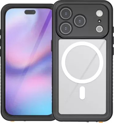 Mbështjellës 4smarts për iPhone 17 Pro, waterproof, i zi