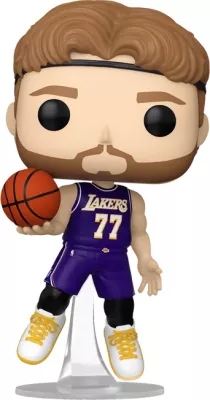Figurinë koleksionuese Funko Pop! NBA LA Lakers Luka Dončić, vinil, Purple uniform