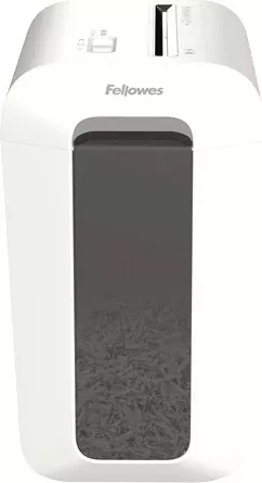 Shredder Fellowes LX65, particle-cut, 22L, i bardhë
