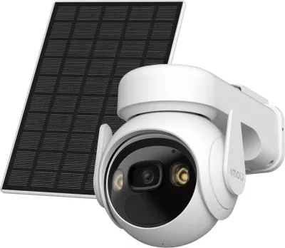 Kamerë sigurie e jashtme IMOU Cell PT Lite me WiFi, panel diellor, 2K, e bardhë