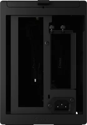 Kasë Fractal Design Terra, Mini-ITX, Alumini, Walnut, Graphite