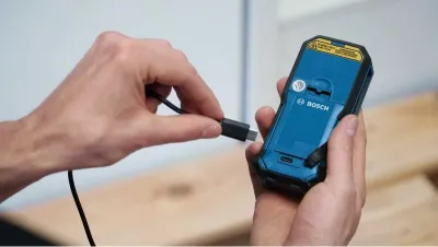 Bateri Bosch BA 3.7V 1.0Ah, USB, blu