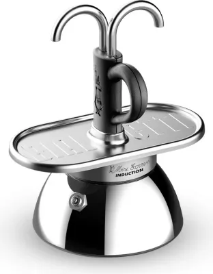 Aparat kafeje Bialetti Mini Express 0.8L, argjendtë