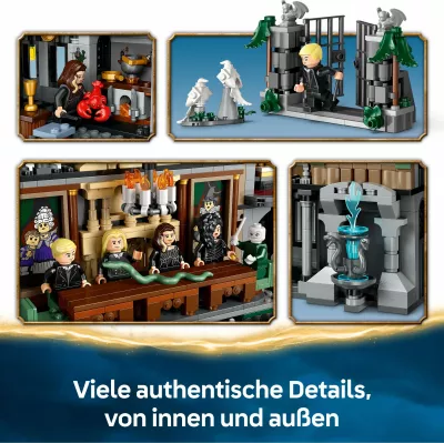 Set ndërtimi LEGO Harry Potter Landsitz der Familie Malfoy 76453, shumëngjyrësh