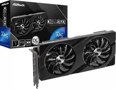 Kartelë grafike ASRock Intel Arc A770 Challenger 16GB OC, 16 GB, GDDR6, 256 bit, e zezë