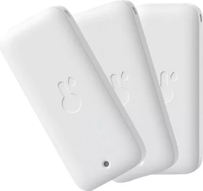 Set smart SwitchBot Hub Mini me 3 sensorë temperature e lagështie, i bardhë