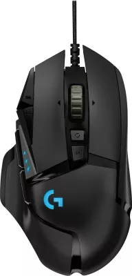 Maus Logitech G G502 HERO, Optik, USB Type-A, 25600 DPI, 1 ms, i zi