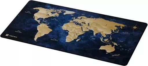 Mauspad Natec School, për gamerë, 800x400mm, zi-verdhë