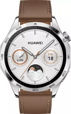 Smartwatch Huawei WATCH 4, AMOLED, GPS, 1.43", kafe
