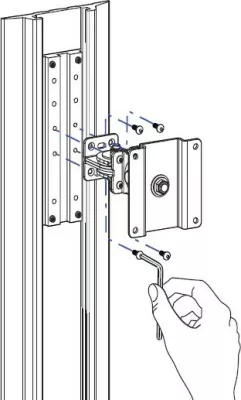 Komplet mbajtëse Ergotron Track Mount, alumini