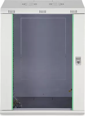 Kasë rrjeti Digitus Dynamic Basic 19U, 600x450 mm, montim në mur, gri