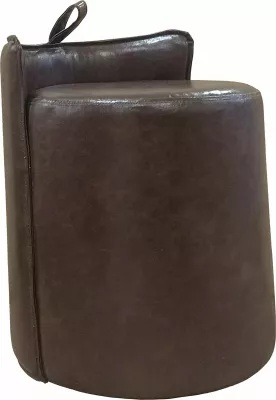 Stool HORSE, kafe e errët, 40x40x47 cm