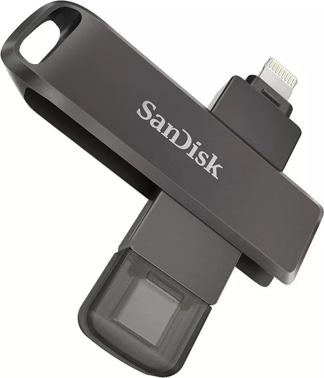 USB Flash SanDisk iXpand, 128 GB, USB Type-C / Lightning, e Zezë