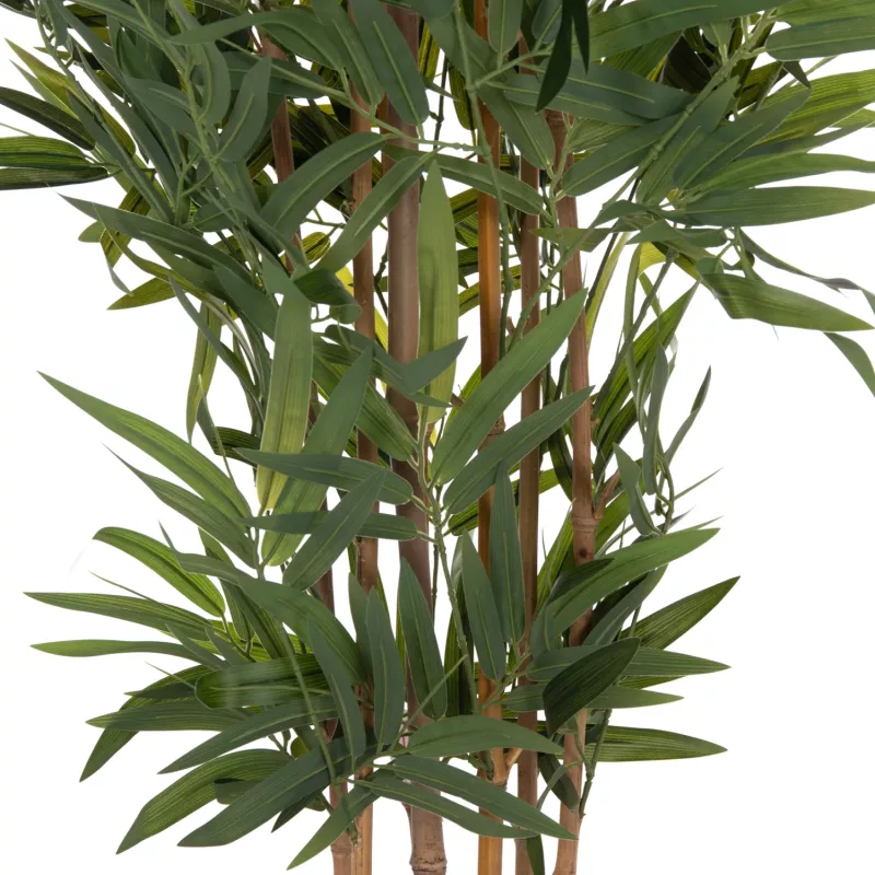 Bimë dekorative sintetike në vazo, bambu, FH4736, 20x95x180cm