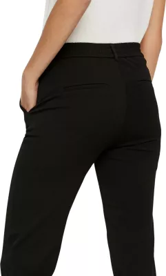 Pantallona për femra Vero Moda VMMAYA MW Loose Solid 10225280, të zeza [Madhësia: XS]