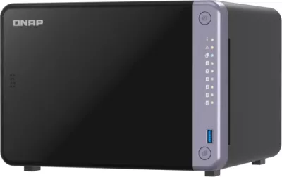 NAS server QNAP TS-632X-4G, 6-bay, 4GB RAM, 2x 10GbE SFP+, 2x 2.5GbE, i zi/gri
