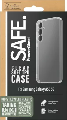 Mbështjellës PanzerGlass për Samsung A55 5G, transparent