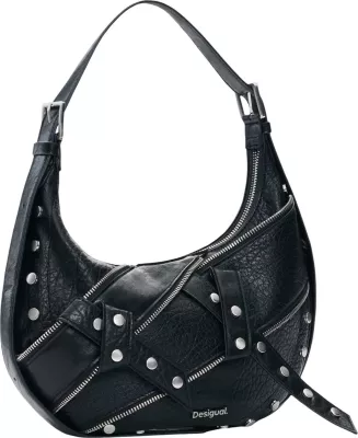Çantë krahu për femra Desigual Centella Calgary 2.0 26WAXP28, e zezë