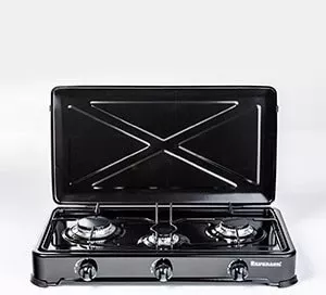 Reshov me 3 pllaka Ravanson, K-03TB, 60 cm, e zezë