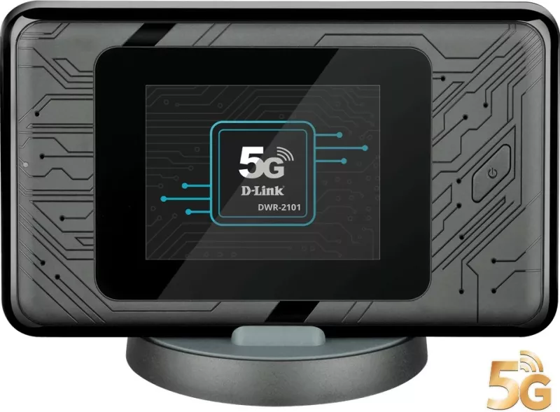 Hotspot mobil D-Link DWR-2101, 5G, Wi-Fi 6 AX1800, i zi